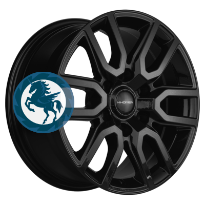   h0388566.  Khomen Wheels KHW1723 (JAC T6 Pickup) 817 6/139,7 ET30 106,1 Black