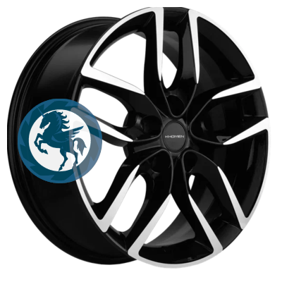   h0388657.  Khomen Wheels KHW1708 (Jolion) 6,517 5/114,3 ET37 66,5 Black-FP