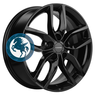   h0388677.  Khomen Wheels KHW1708 (Elantra/Ceed/i30) 6,517 5/114,3 ET46 67,1 Black