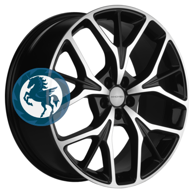   h0389494.  Khomen Wheels KHW2012 (Chery Tiggo 8/8 Pro/Pro Max) 820 5/108 ET47 60,1 Black-FP