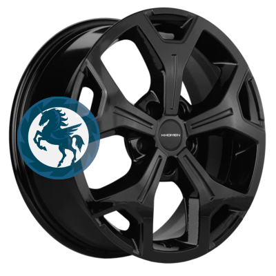   h0389942.  Khomen Wheels KHW1710 (Jolion) 6,517 5/114,3 ET37 66,5 Black