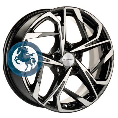   h0391694.  Khomen Wheels KHW1716 (Changan CS35/CS35 Pro) 717 5/110 ET46 63,3 Black-FP