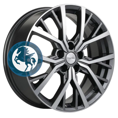  h0391698.  Khomen Wheels KHW1806 (CX-5/3) 718 5/114,3 ET45 67,1 Gray-FP