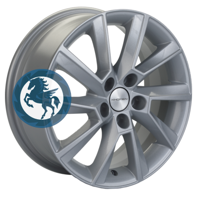   h0391880.  Khomen Wheels KHW1507 (Rapid/Fabia) 615 5/100 ET38 57,1 F-Silver