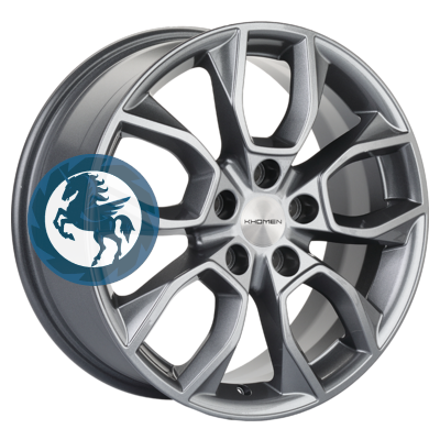   h0391902.  Khomen Wheels KHW1713 (SantaFe) 717 5/114,3 ET47 67,1 Gray