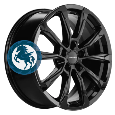   h0391908.  Khomen Wheels KHW1808 (K5/Santafe) 7,518 5/114,3 ET50 67,1 Black