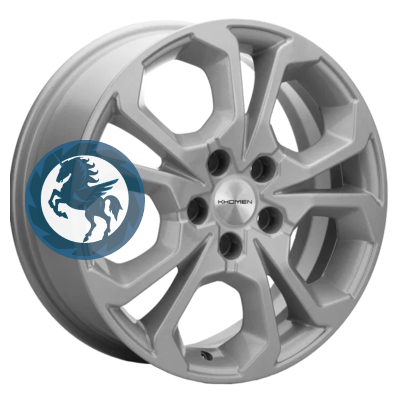   h0392050.  Khomen Wheels KHW1711 (Haval/Honda) 6,517 5/114,3 ET50 64,1 F-Silver