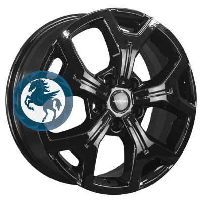   h0392052.  Khomen Wheels KHW1710(2) (VW Transporter) 6,517 5/120 ET55 65,1 Black