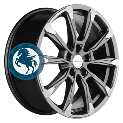   h0392053.  Khomen Wheels KHW1808 (Evolute i-Joy) 7,518 5/110 ET40 67,1 Gray-FP