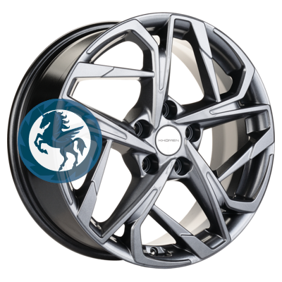   h0392319.  Khomen Wheels KHW1716 (Evolute i-Joy) 717 5/110 ET40 67,1 Gray