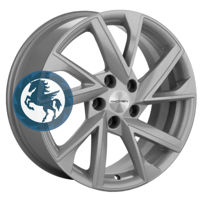   h0392324.  Khomen Wheels KHW1714 (Changan CS35 Plus) 717 5/110 ET46 63,3 F-Silver