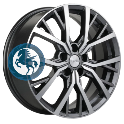   h0392325.  Khomen Wheels KHW1806 (Dargo/Jolion) 718 5/114,3 ET37 66,5 Gray-FP