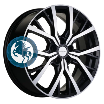  h0392326.  Khomen Wheels KHW1806 (CS35/CS35 Plus) 718 5/110 ET50 63,3 Black-FP