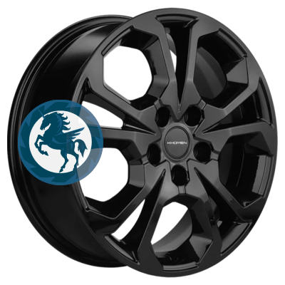   h0392327.  Khomen Wheels KHW1711 (Arkana/Kaptur) 6,517 5/114,3 ET50 66,1 Black