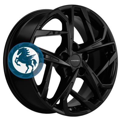   h0392330.  Khomen Wheels KHW1716 (Changan CS35/CS35 Pro) 717 5/110 ET46 63,3 Black