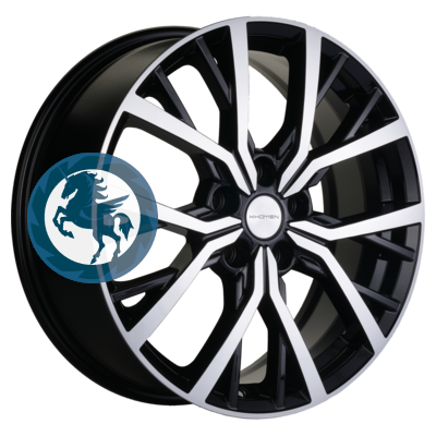   h0392334.  Khomen Wheels KHW1806 (Haval Dargo) 718 5/114,3 ET40 66,5 Black-FP
