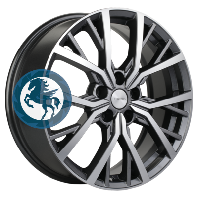   h0392335.  Khomen Wheels KHW1806 (CS35/CS35 Plus) 718 5/110 ET50 63,3 Gray-FP