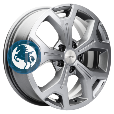   h0392341.  Khomen Wheels KHW1710(2) (VW Multivan) 6,517 5/120 ET60 65,1 Gray