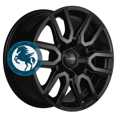   h0392342.  Khomen Wheels KHW1723 (Pajero) 817 6/139,7 ET46 67,1 Black