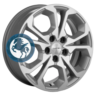 ���������� ������ h0392345. ���� Khomen Wheels KHW1711 (Haval/Honda) 6,5�17 5/114,3 ET50 64,1 F-Silver-FP