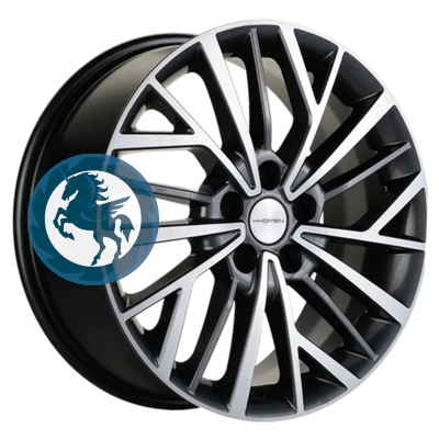   h0392573.  Khomen Wheels KHW1717 (Evolute i-Joy) 717 5/110 ET40 67,1 Gray-FP