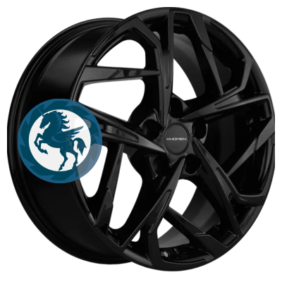   h0393390.  Khomen Wheels KHW1716 (Chery Tiggo/Tiggo 7 Pro) 717 5/108 ET40 60,1 Black