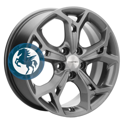   h0393406.  Khomen Wheels KHW1702 (Qashqai) 717 5/114,3 ET40 66,1 Gray