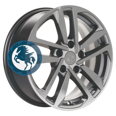   h0393511.  Khomen Wheels KHW1612 (Octavia A7) 6,516 5/112 ET46 57,1 Gray