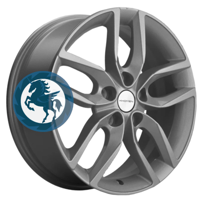   h0393515.  Khomen Wheels KHW1708 (Hyundai Creta) 6,517 5/114,3 ET49 67,1 F-Silver