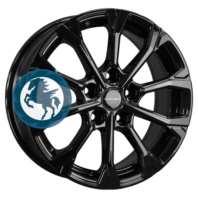   h0393526.  Khomen Wheels KHW1605 (Huyndai/Kia) 6,516 5/114,3 ET44 67,1 Black