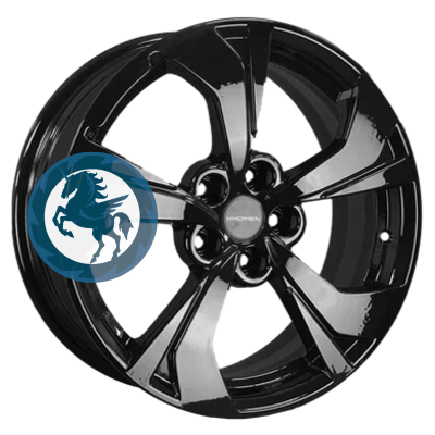   h0393530.  Khomen Wheels KHW1724 (FAW Besturn X80) 717 5/114,3 ET45 67,1 Black