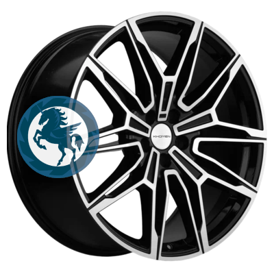   h0393531.  Khomen Wheels KHW2105 (X5/X6/X7 .) 9,521 5/112 ET37 66,6 Black-FP