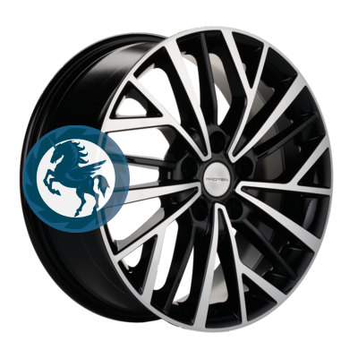   h0393931.  Khomen Wheels KHW1717 (CX-5/i40/X-Trail) 717 5/114,3 ET45 67,1 Black-FP