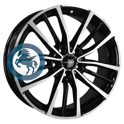   h0394011.  Khomen Wheels KHW1812 (Exeed TXL) 718 5/108 ET36 65,1 Black-FP