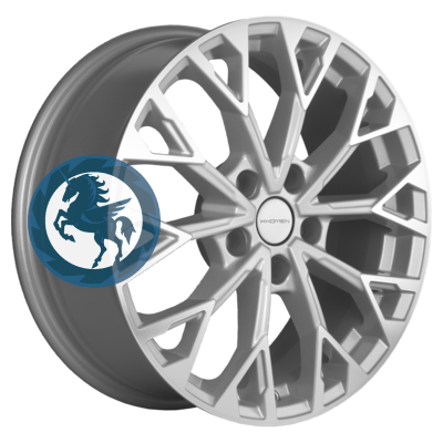   h0394025.  Khomen Wheels KHW1718 (Jac/ 3) 717 5/108 ET40 54,1 F-Silver-FP