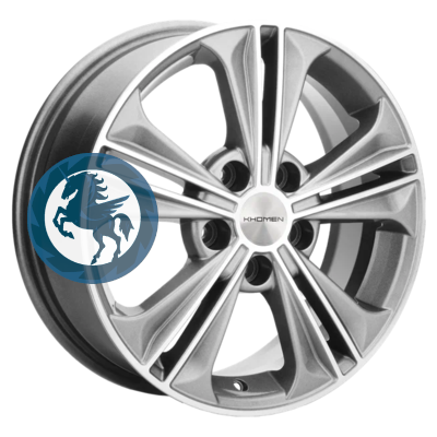   h0394663.  Khomen Wheels KHW1603 (Soul) 616 5/114,3 ET47 67,1 G-Silver-FP