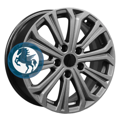   h0394957.  Khomen Wheels KHW1610 (Kia) 6,516 5/114,3 ET41 67,1 G-Silver