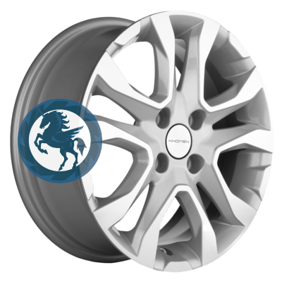   h0394966.  Khomen Wheels KHW1503 (XRay) 615 4/100 ET40 60,1 F-Silver-FP