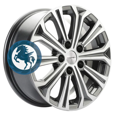   h0394968.  Khomen Wheels KHW1610 (Huyndai/Kia) 6,516 5/114,3 ET43 67,1 Gray-FP