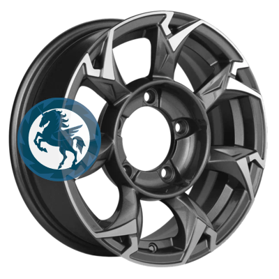   h0395479.  Khomen Wheels KHW1505 (Lada NIVA 4x4) 5,515 5/139,7 ET5 98,5 Gray-FP