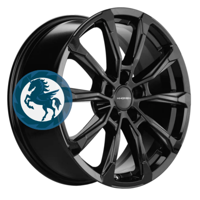   h0395531.  Khomen Wheels KHW1808 (Jac/ 3) 7,518 5/108 ET40 54,1 Black