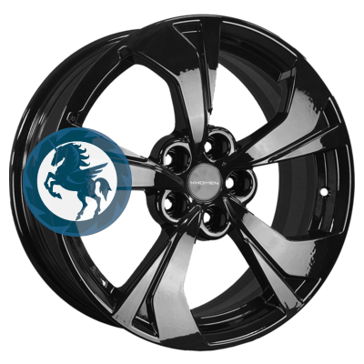   h0395650.  Khomen Wheels KHW1724 (Jolion) 717 5/114,3 ET37 66,5 Black