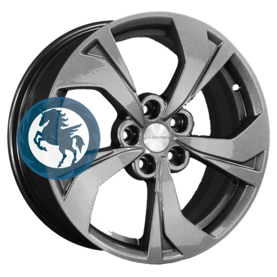   h0395708.  Khomen Wheels KHW1724 (FAW Besturn X80) 717 5/114,3 ET45 67,1 Gray