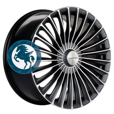   h0395726.  Khomen Wheels KHW2008 (Mercedes Front) 8,520 5/112 ET38 66,6 Gray-FP Matt