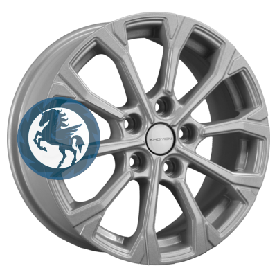   h0395841.  Khomen Wheels KHW1605 (Huyndai/Kia) 6,516 5/114,3 ET44 67,1 F-Silver