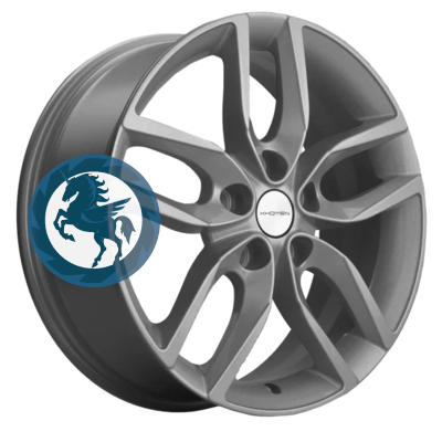   h0395842.  Khomen Wheels KHW1708 (Geely Coolray) 6,517 5/114,3 ET45 54,1 F-Silver