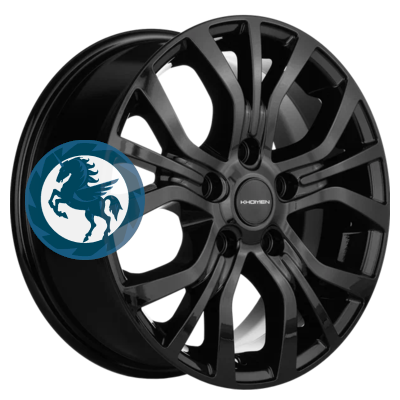   h0395858.  Khomen Wheels KHW1608 (Huyndai/Mazda) 6,516 5/114,3 ET45 67,1 Black