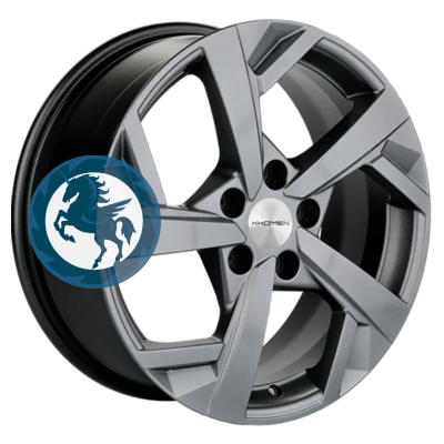   h0395860.  Khomen Wheels KHW1712 (Sportage) 717 5/114,3 ET48,5 67,1 Gray