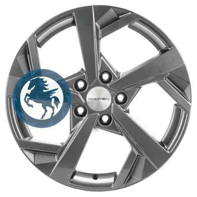   h0396453.  Khomen Wheels KHW1712 (Teana/X-Trail) 717 5/114,3 ET45 66,1 Gray