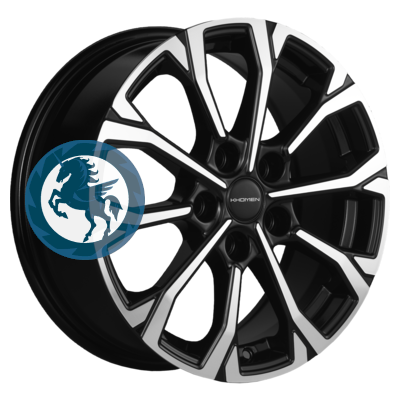   h0396455.  Khomen Wheels KHW1605 (Fluence/Juke) 6,516 5/114,3 ET47 66,1 Black-FP